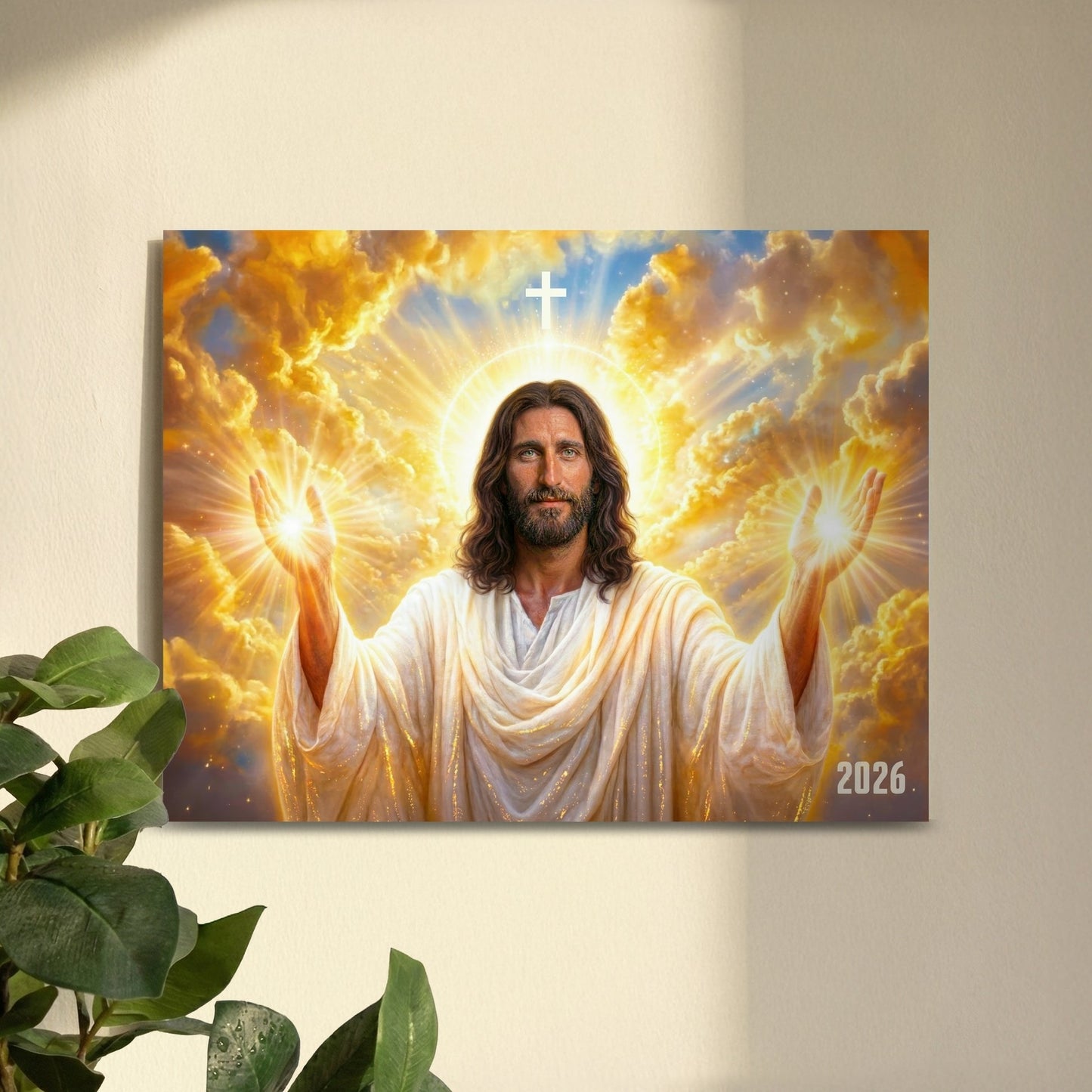 ✝️Jesus Christ Exquisite Images 2026 Wall Calendar -Daily Faith, Peace & Divine Inspiration