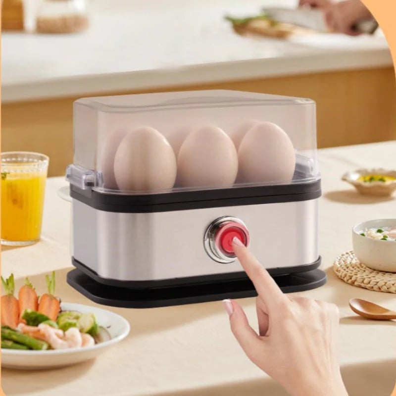 🔥2026 Hot Products🔥 Multifunctional Egg Steamer with Clear Lid💥