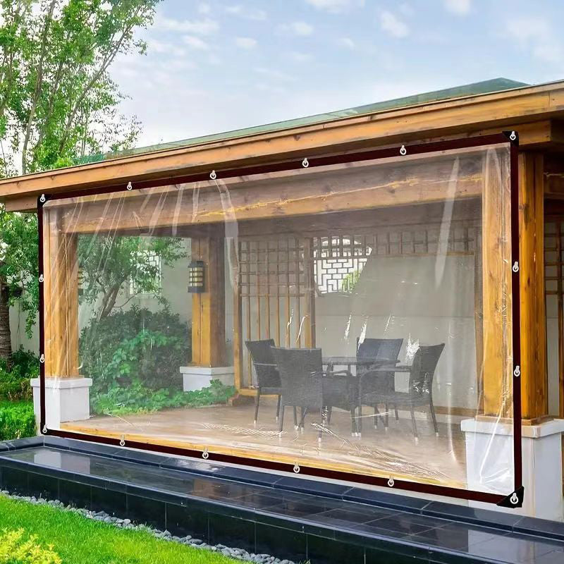 🌧️🛡️50% OFF – Sturdy & Transparent Waterproof Tarpaulin | UV-resistant, tear-resistant and perfect for garden, balcony, car and outdoor protection 🌧️🛡️