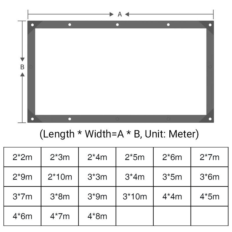 🌧️🛡️50% OFF – Sturdy & Transparent Waterproof Tarpaulin | UV-resistant, tear-resistant and perfect for garden, balcony, car and outdoor protection 🌧️🛡️